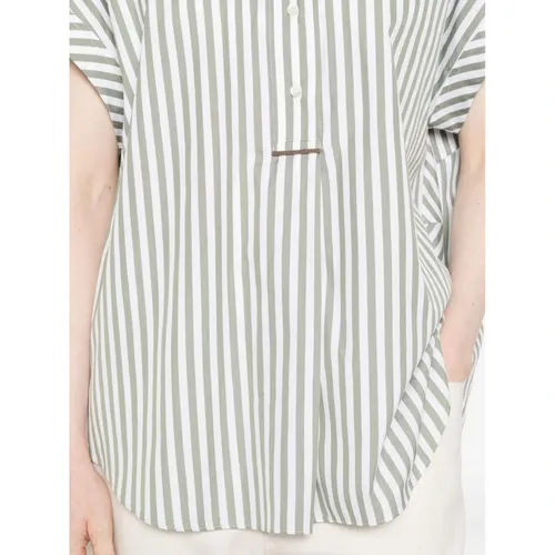 Blouses & Shirts > Shirts - - Brunello Cucinelli - Modalova