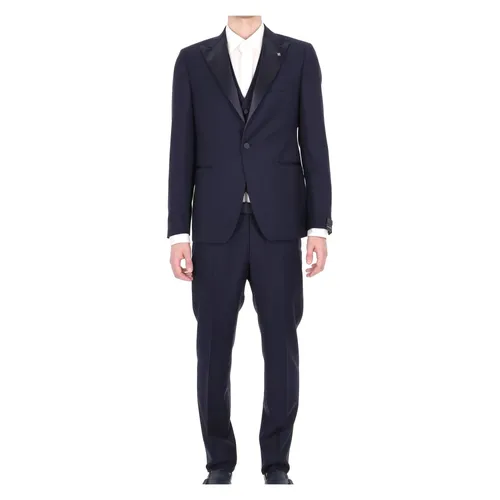 Suits > Suit Sets > Single Breasted Suits - - Tagliatore - Modalova
