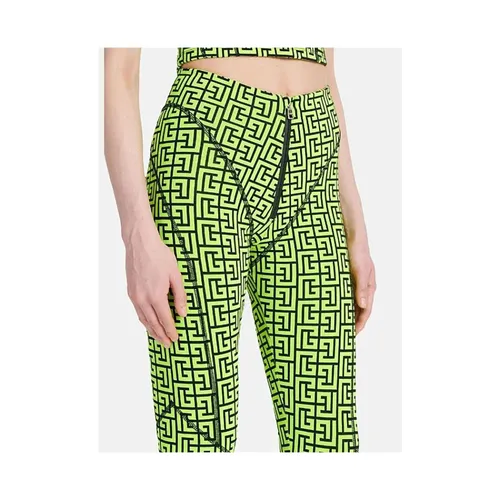 Trousers > Leggings - - Balmain - Modalova