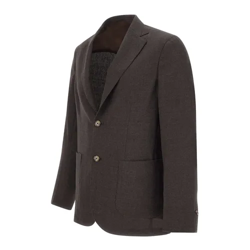 Barba - Jackets > Blazers - Brown - Barba - Modalova