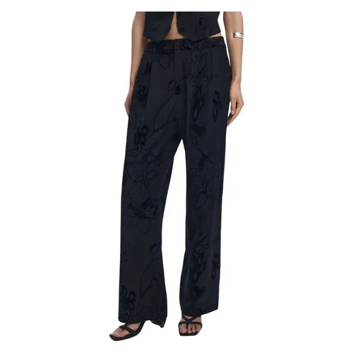 Trousers > Wide Trousers - - Desigual - Modalova