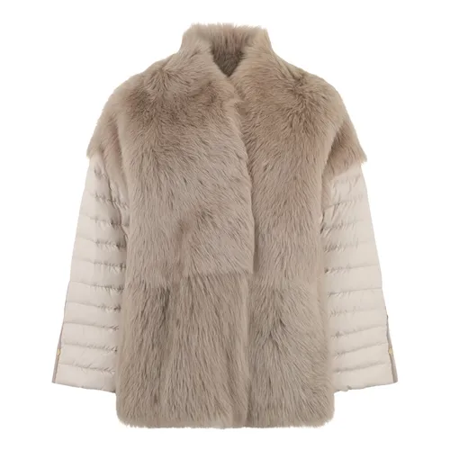 Jackets > Faux Fur & Shearling Jackets - - Moorer - Modalova