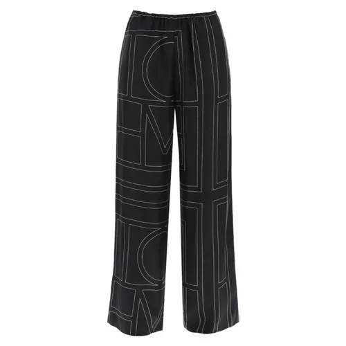 Trousers > Wide Trousers - - TotêMe - Modalova