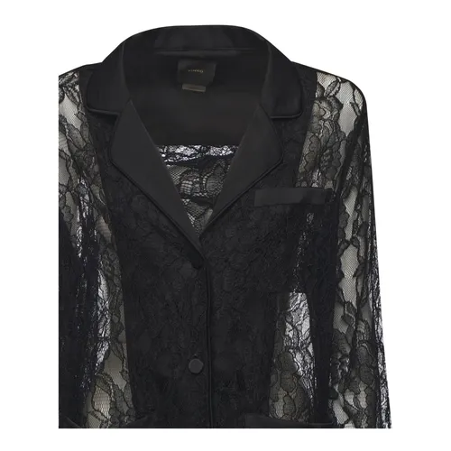 Pinko - Jackets > Blazers - Black - Pinko - Modalova