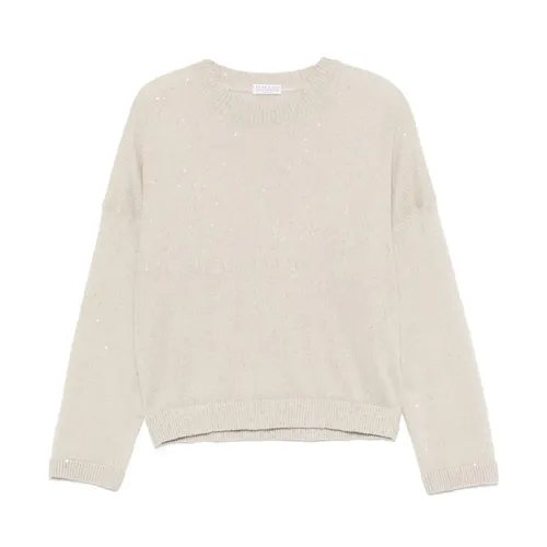 Knitwear > Round-neck Knitwear - - Brunello Cucinelli - Modalova