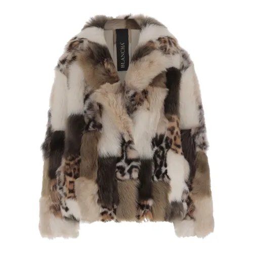 Jackets > Faux Fur & Shearling Jackets - - Blancha - Modalova