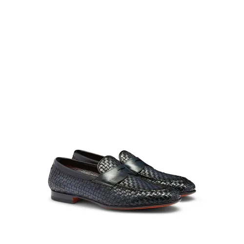 Shoes > Flats > Loafers - - Santoni - Modalova