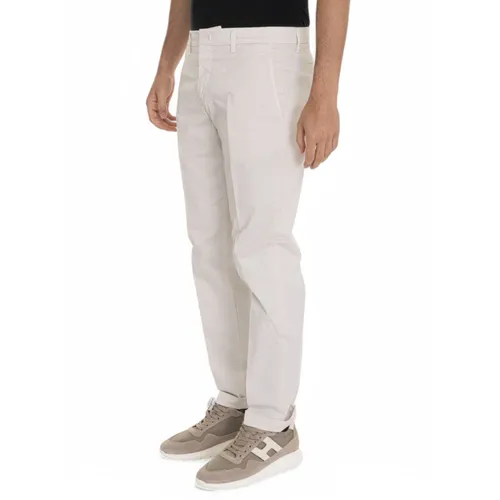 Fay - Trousers > Chinos - White - Fay - Modalova