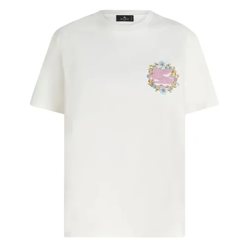 Etro - Tops > T-Shirts - White - Etro - Modalova