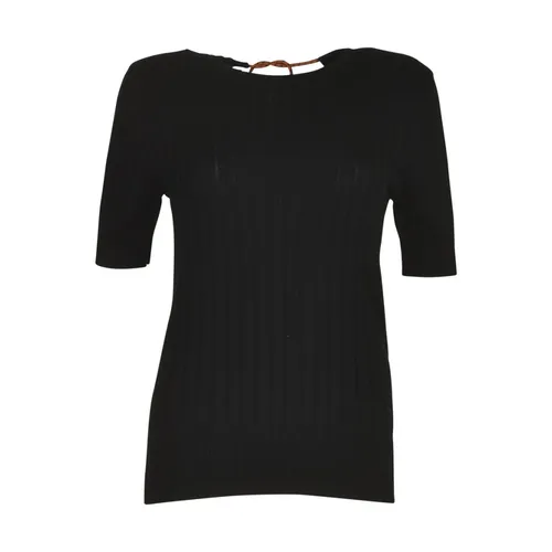 Knitwear > Round-neck Knitwear - - Plan C - Modalova