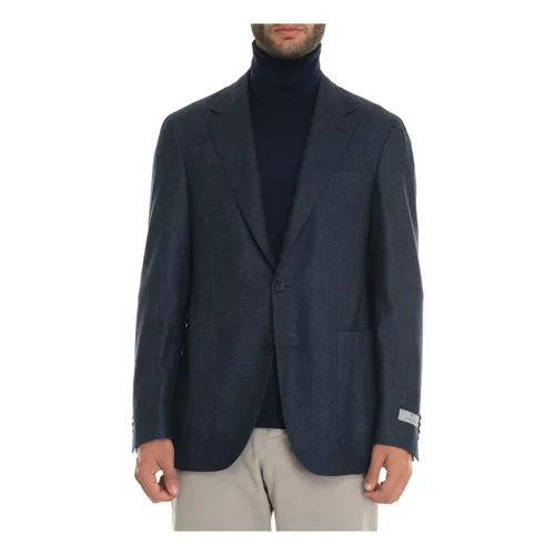 Canali - Jackets > Blazers - Blue - Canali - Modalova