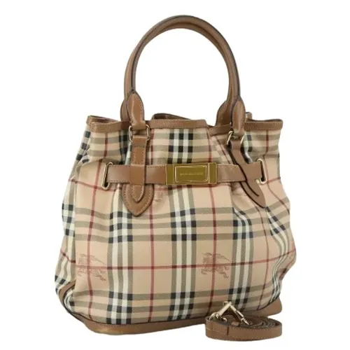 Pre-owned > Pre-owned Bags > Pre-owned Bucket Bags - - Burberry Vintage - Modalova