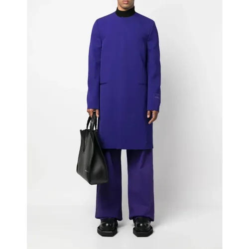 Coats > Single-Breasted Coats - - Off White - Modalova