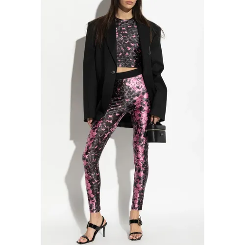 Trousers > Leggings - - Versace Jeans Couture - Modalova