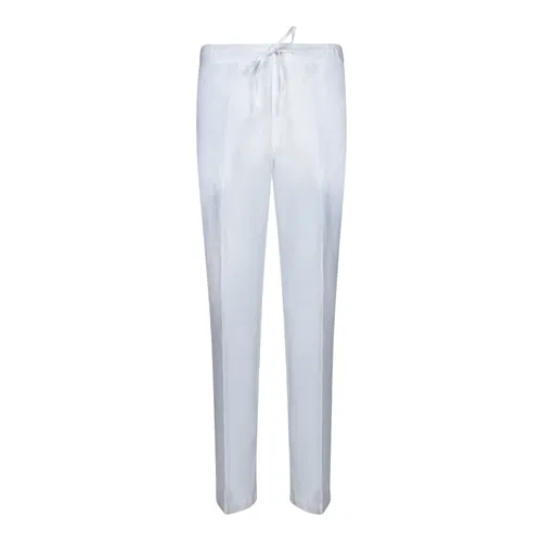 Trousers > Slim-fit Trousers - - 120% Lino - Modalova