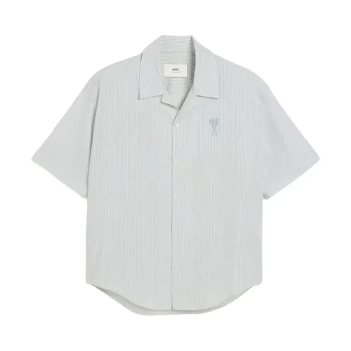 Shirts > Short Sleeve Shirts - - Ami Paris - Modalova
