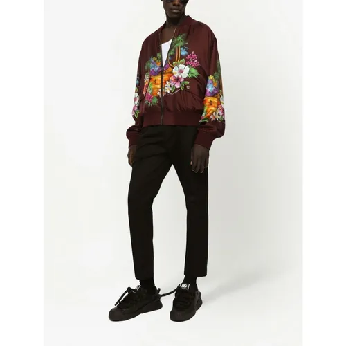 Jackets > Bomber Jackets - - Dolce & Gabbana - Modalova