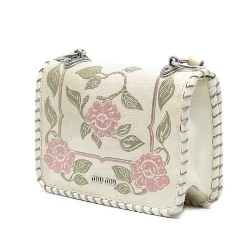Pre-owned > Pre-owned Bags > Pre-owned Shoulder Bags - - Miu Miu Pre-owned - Modalova