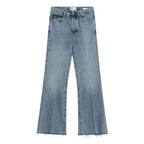 Frame - Jeans > Wide Jeans - Blue - Frame - Modalova