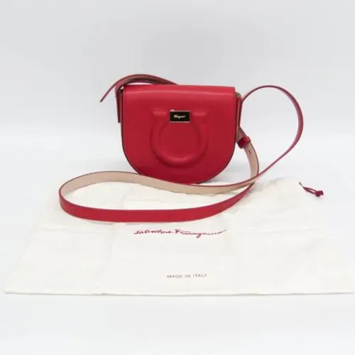 Pre-owned > Pre-owned Bags > Pre-owned Cross Body Bags - - Salvatore Ferragamo Pre-owned - Modalova