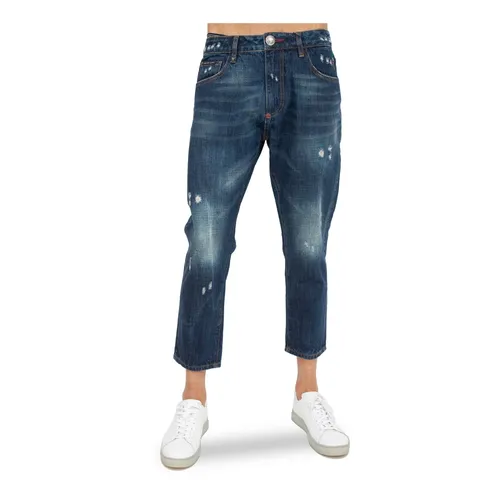 Jeans > Cropped Jeans - - Philipp Plein - Modalova
