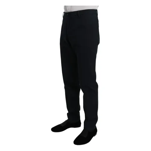 Trousers > Straight Trousers - - Dolce & Gabbana - Modalova