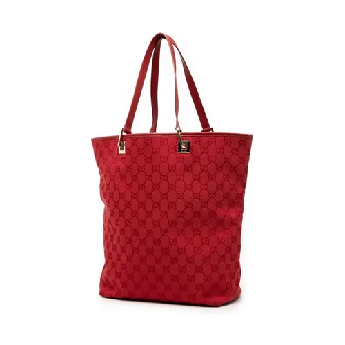 Pre-owned > Pre-owned Bags > Pre-owned Tote Bags - - Gucci Vintage - Modalova