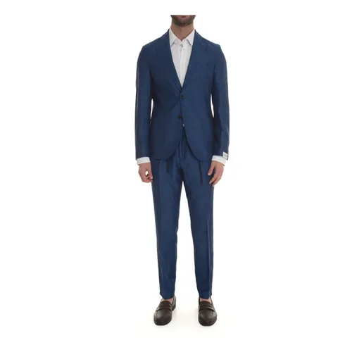 Suits > Suit Sets > Single Breasted Suits - - Paoloni - Modalova