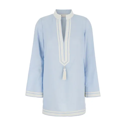 Blouses & Shirts > Tunics - - Tory Burch - Modalova