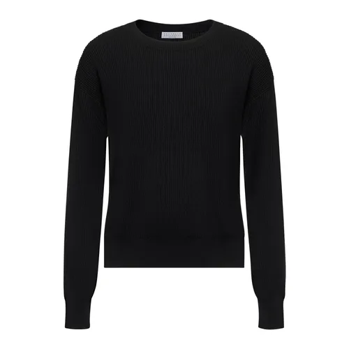 Knitwear > Round-neck Knitwear - - Brunello Cucinelli - Modalova