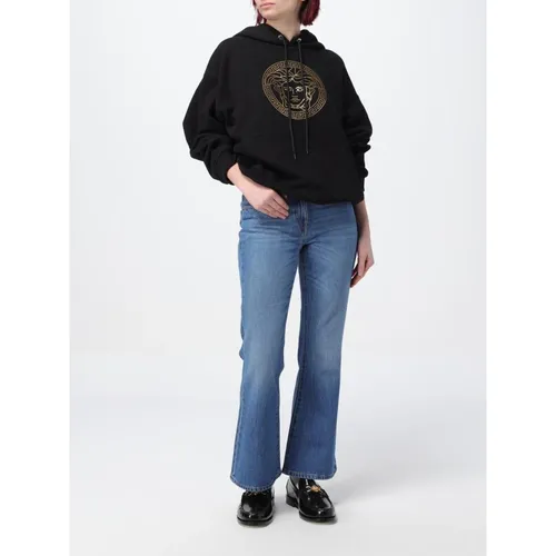 Jeans > Flared Jeans - - Versace - Modalova