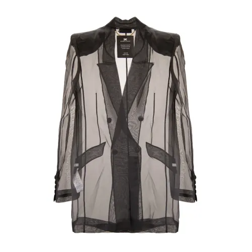 Jackets > Blazers - - Elisabetta Franchi - Modalova