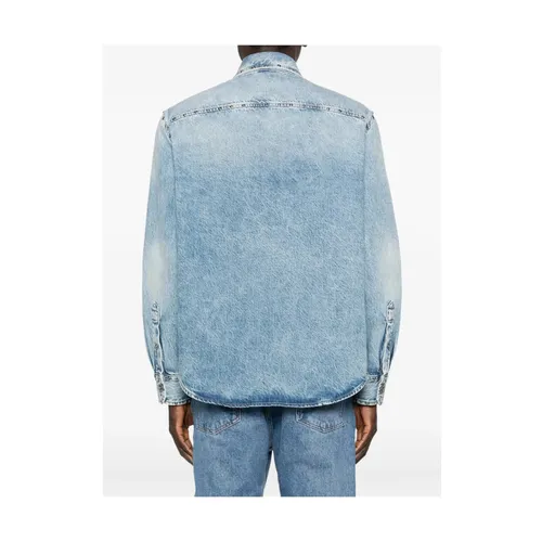 Shirts > Denim Shirts - - Versace - Modalova