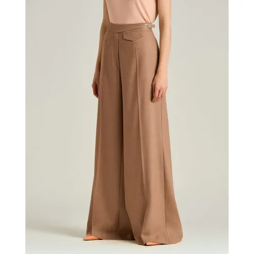 Trousers > Wide Trousers - - Kiton - Modalova