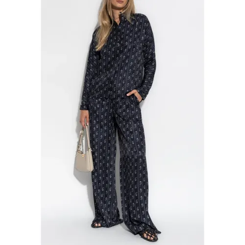Trousers > Wide Trousers - - Tory Burch - Modalova