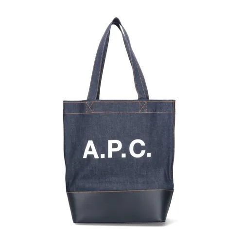 A.p.c. - Bags > Tote Bags - Blue - A.p.c. - Modalova