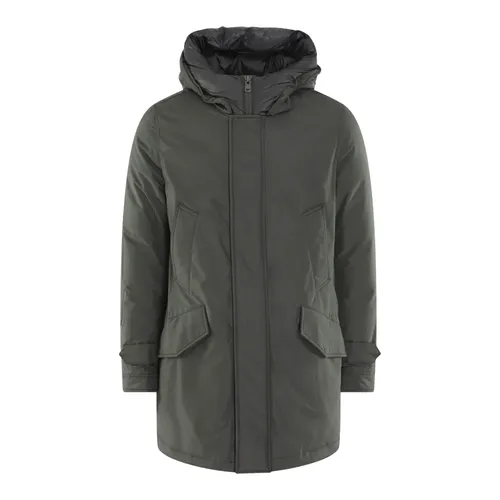 Woolrich - Coats > Parkas - Gray - Woolrich - Modalova