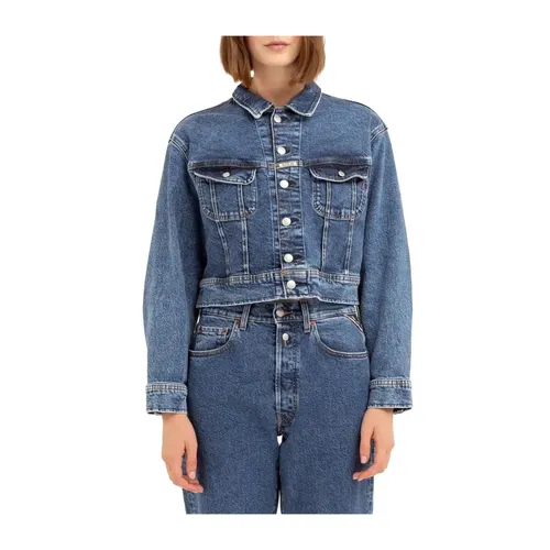 Jackets > Denim Jackets - - Replay - Modalova