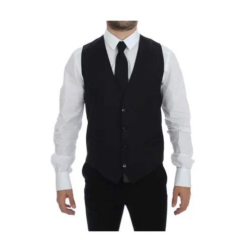 Suits > Suit Vests - - Dolce & Gabbana - Modalova
