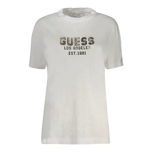 Guess - Tops > T-Shirts - White - Guess - Modalova
