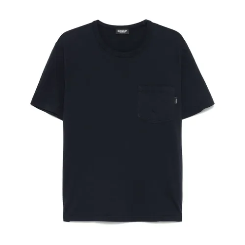 Dondup - Tops > T-Shirts - Blue - Dondup - Modalova