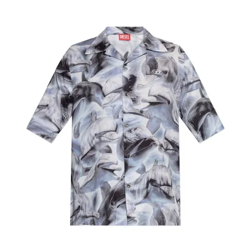 Shirts > Short Sleeve Shirts - - Diesel - Modalova