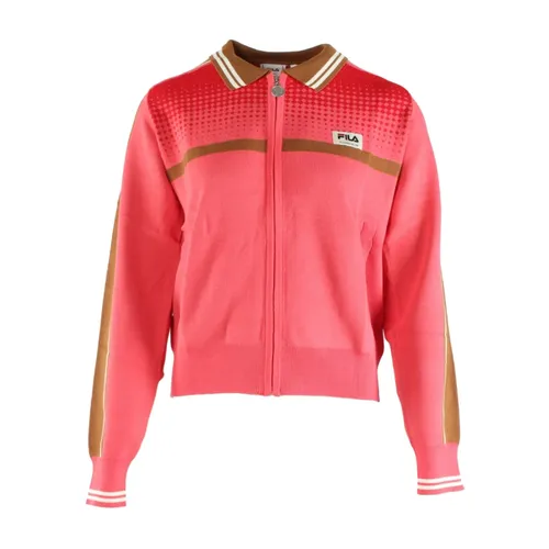 Sweatshirts & Hoodies > Zip-throughs - - Fila - Modalova