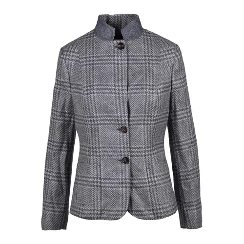 Kiton - Jackets > Blazers - Gray - Kiton - Modalova