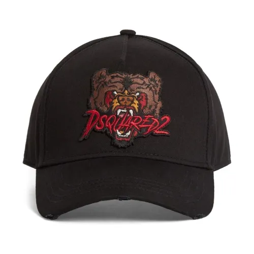 Accessories > Hats > Caps - - Dsquared2 - Modalova