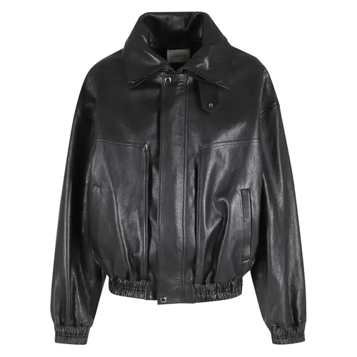 Jackets > Leather Jackets - - Magda Butrym - Modalova