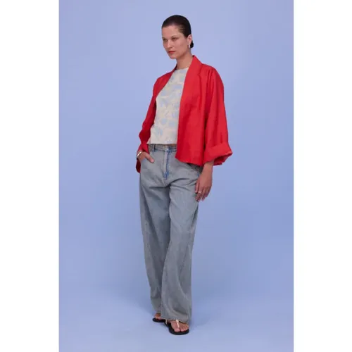 Blouses & Shirts > Kimonos - - Nathalie Vleeschouwer - Modalova