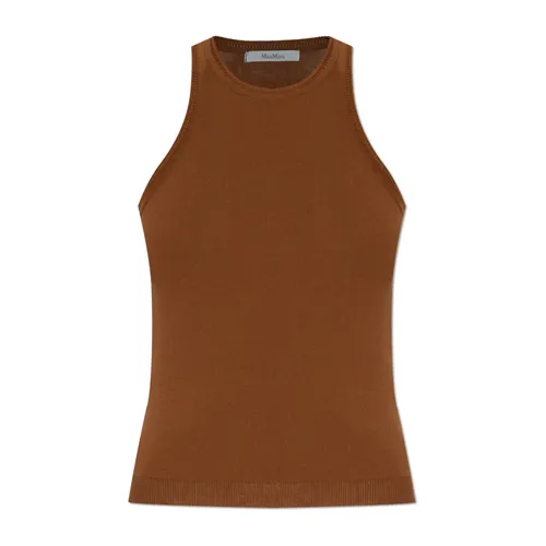 Tops > Sleeveless Tops - - Max Mara - Modalova