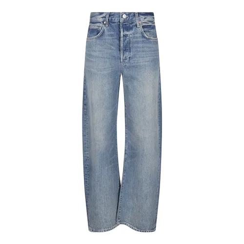 Paige - Jeans > Wide Jeans - Blue - Paige - Modalova