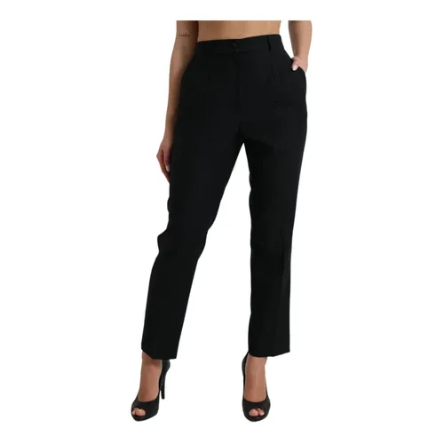 Trousers > Slim-fit Trousers - - Dolce & Gabbana - Modalova
